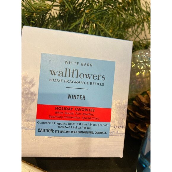 Bath & Body Works “Winter” 2 New Holiday Winter Wallflowers - Picture 2 of 4